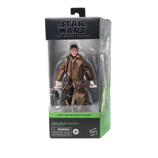Vintage Hasbro Star Wars Modern MOC Han Solo (Endor) ROTJ05 - Black Series Hasbro Star Wars Action Figure