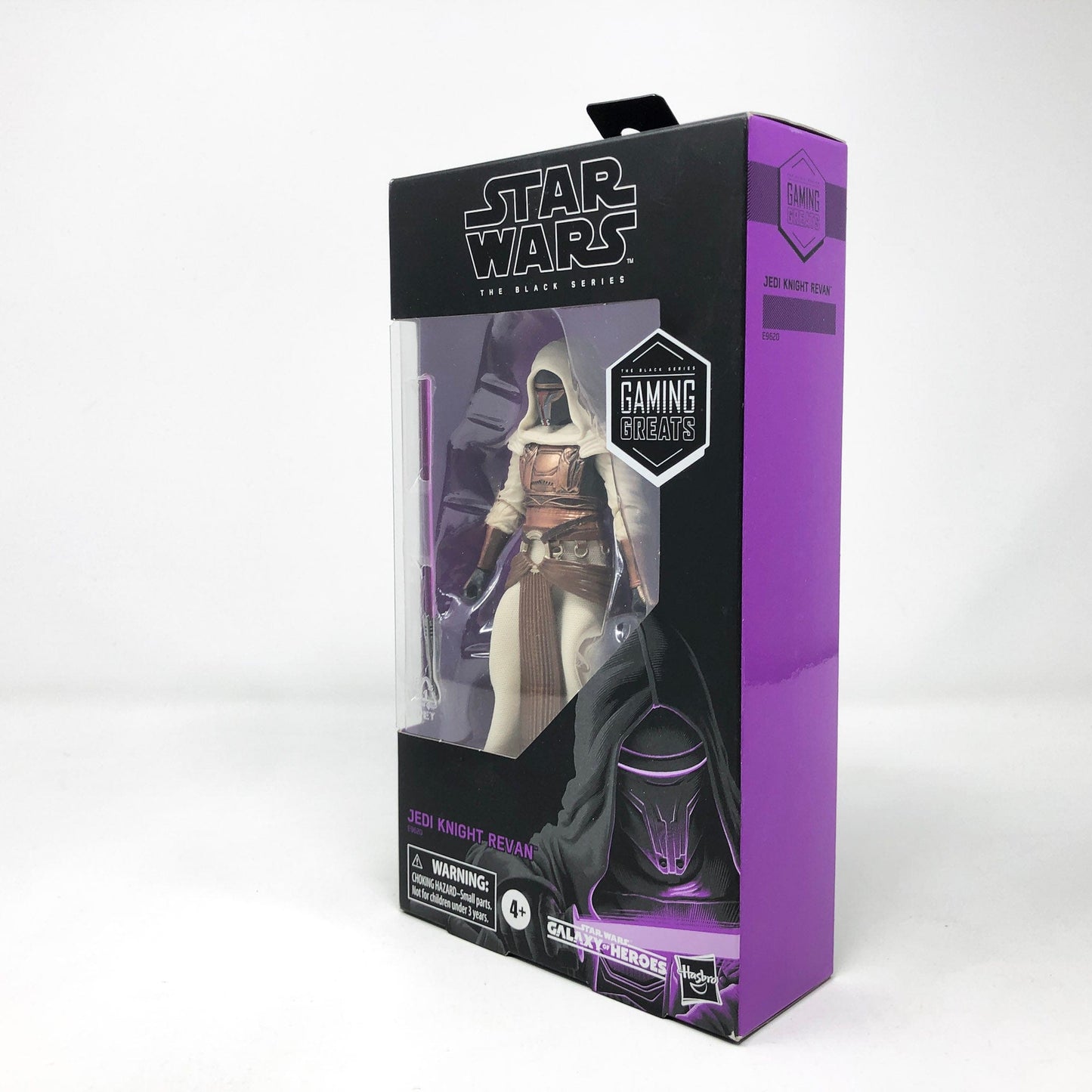 Vintage Hasbro Star Wars Modern MOC Jedi Knight Revan (Galaxy Heroes) - Black Series Hasbro Star Wars Action Figure