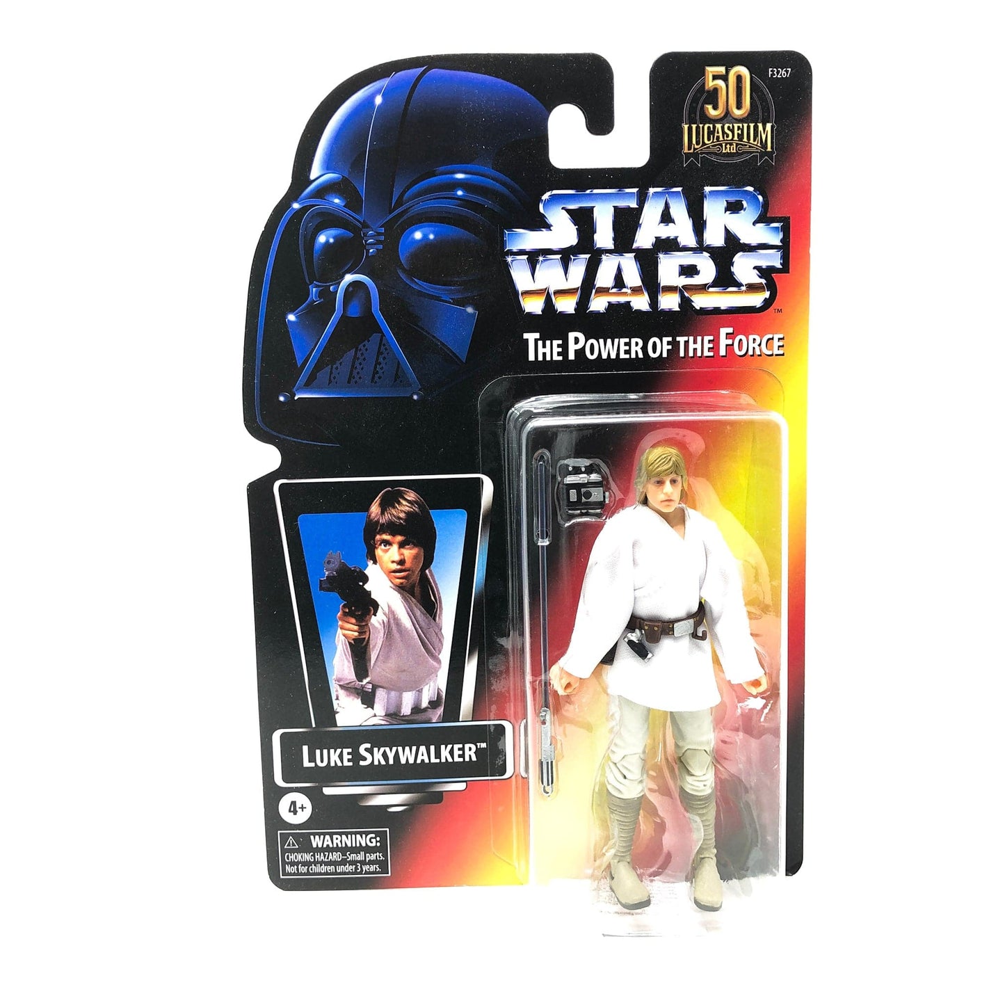 Vintage Hasbro Star Wars Modern MOC Luke Skywalker (POTF2) - Black Series 50th Hasbro Star Wars Action Figure