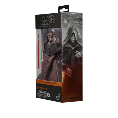 Vintage Hasbro Star Wars Modern MOC Pre-Order Darth Sidious (Emperor) - Black Series Hasbro Star Wars