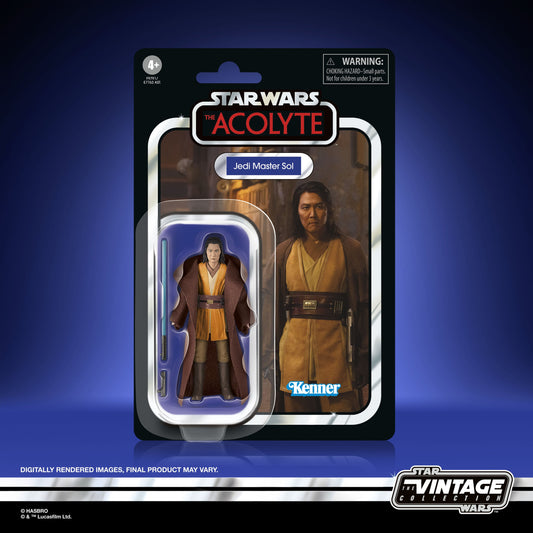 Vintage Hasbro Star Wars Modern MOC Pre-Order Jedi Master Sol Acolyte - The Vintage Collection Hasbro Star Wars