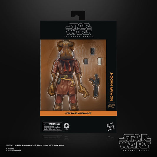 Vintage Hasbro Star Wars Modern MOC Pre-Order Momaw Nadon - Black Series Deluxe Hasbro Star Wars