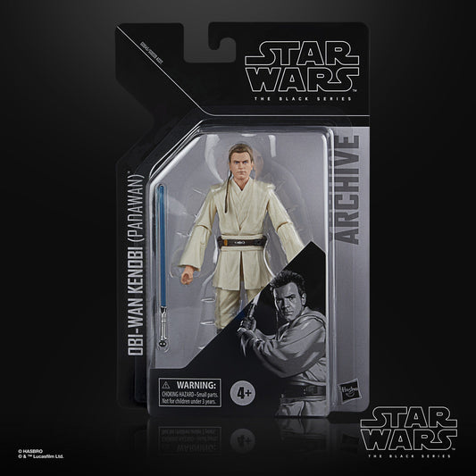 Vintage Hasbro Star Wars Modern MOC Pre-Order Obi-Wan Kenobi (Padawan) Archive - Black Series Hasbro Star Wars Action Figure
