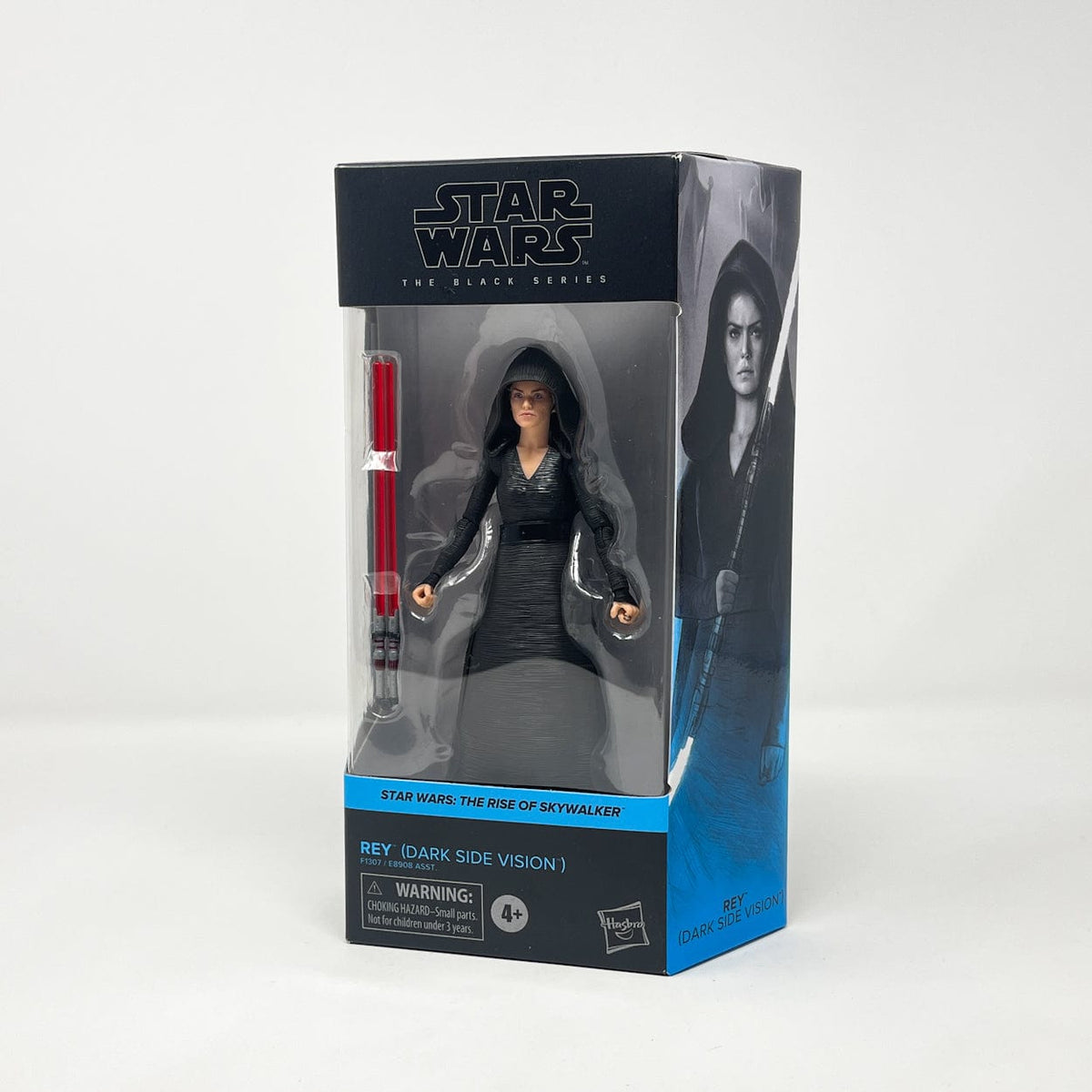 Dark Rey Figure Hasbro Rey (Dark Side Vision) TROS01 Black Series Star Wars Figure ...