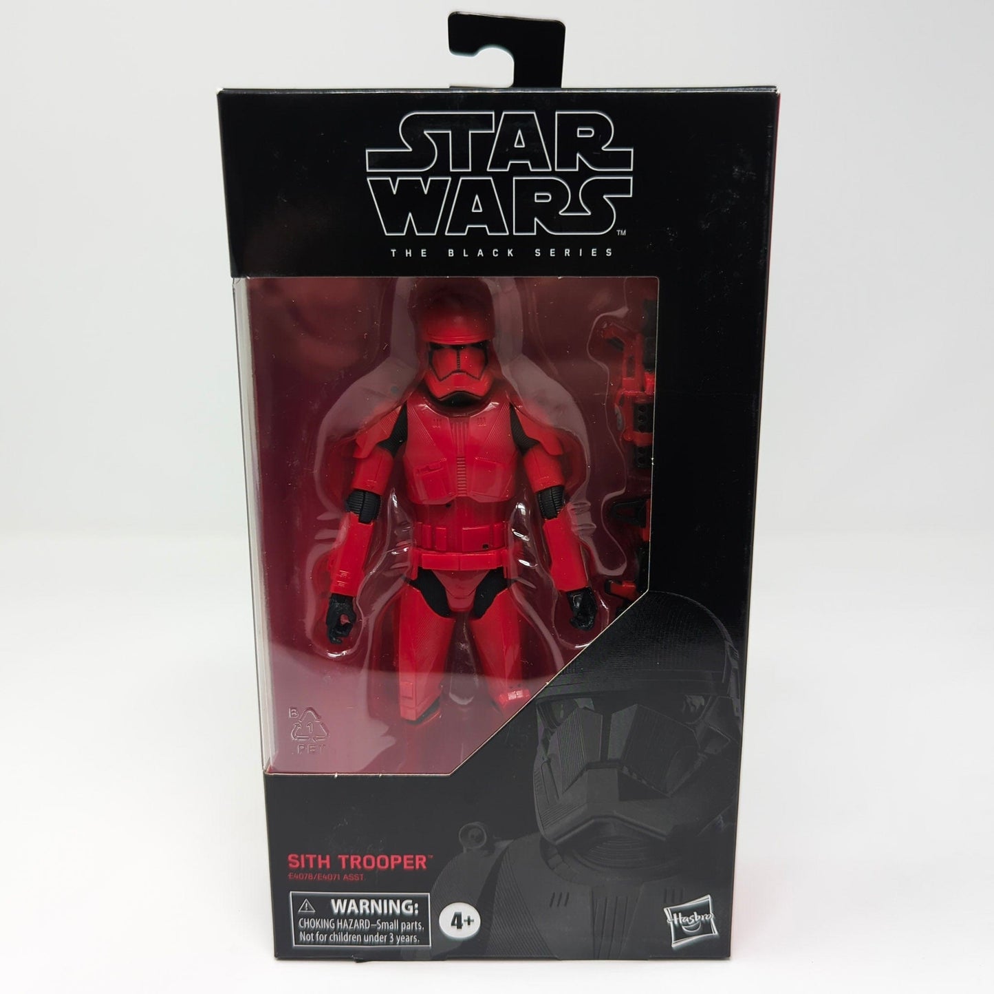 Vintage Hasbro Star Wars Modern MOC Sith Trooper - Black Series Hasbro Star Wars Action Figure