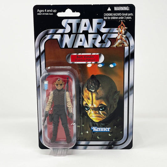 Vintage Hasbro Star Wars Modern MOC VC053 Bom Vimdin (Cantina Patron) - The Vintage Collection Hasbro Star Wars