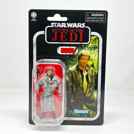 Vintage Hasbro Star Wars Modern MOC VC062 Han Solo (Endor) Reissue - The Vintage Collection Hasbro Star Wars
