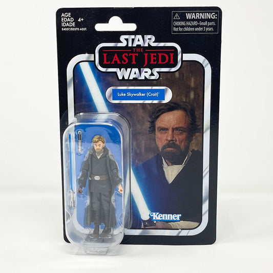 Vintage Hasbro Star Wars Modern MOC VC146 Luke Skywalker (Crait) - The Vintage Collection Hasbro Star Wars