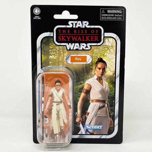 Vintage Hasbro Star Wars Modern MOC VC156 Rey (TROS) - The Vintage Collection Hasbro Star Wars