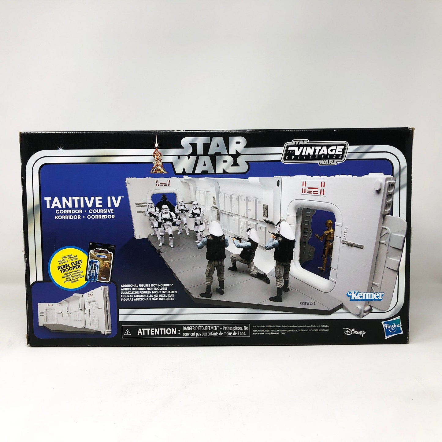 Vintage Hasbro Star Wars Modern Ships VC A New Hope Tantive IV Corridor - MIB Hasbro Star Wars Playset