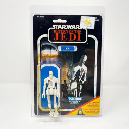 Vintage Kenner Star Wars BCF 8D8 complete w/ Canadian ROTJ Cardback in Clamshell