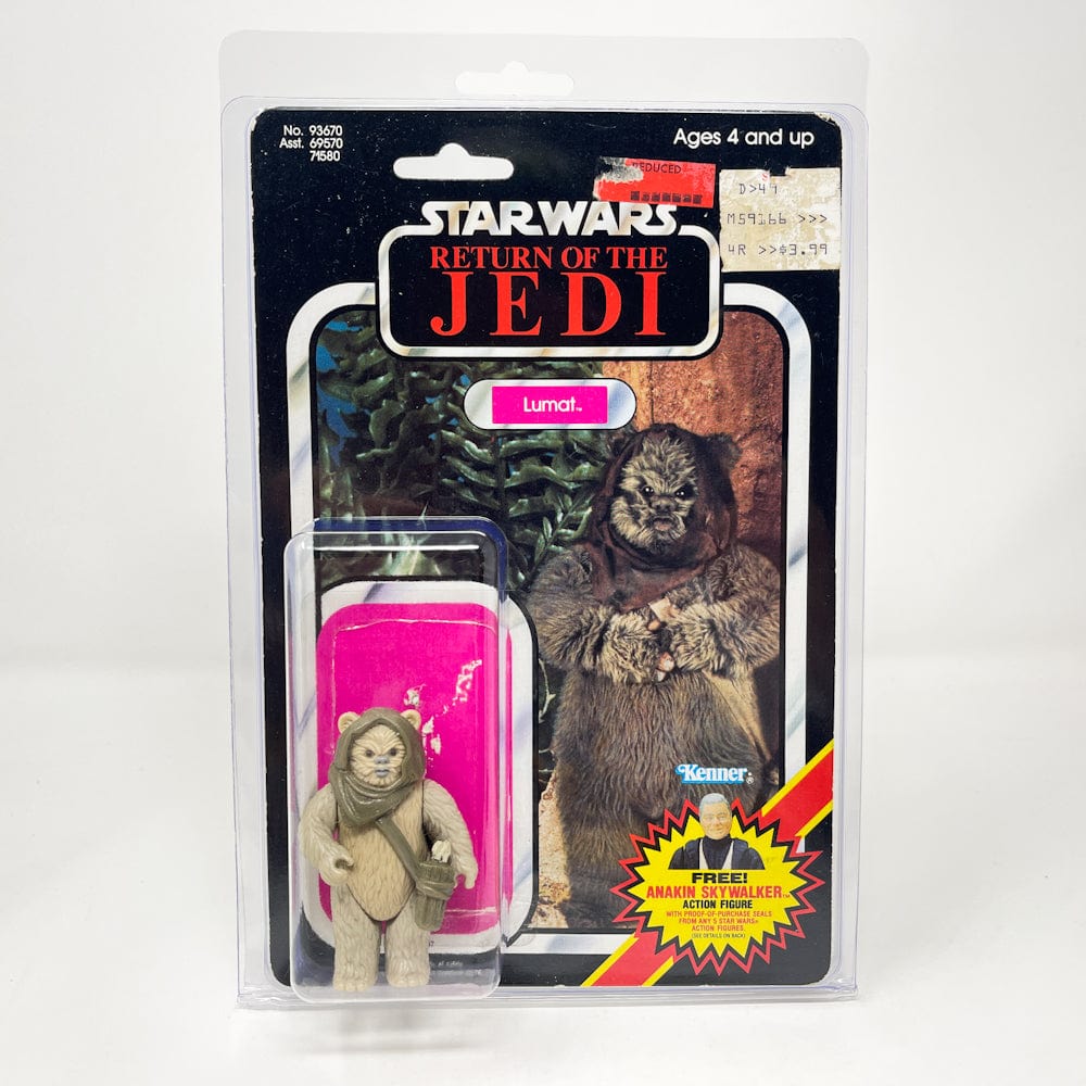 Vintage Kenner Star Wars BCF Lumat w/ ROTJ Cardback in Clamshell