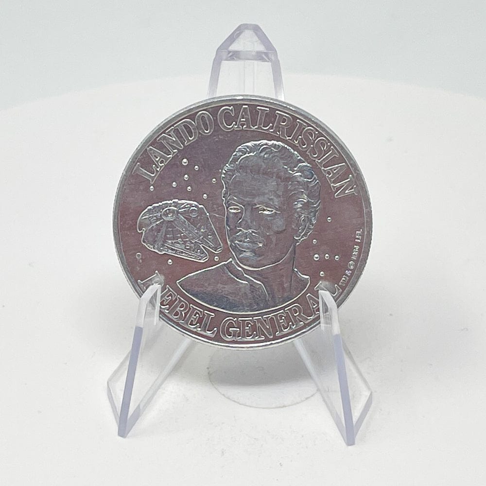 Vintage Kenner Star Wars Coin Lando Calrissian General POTF Coin