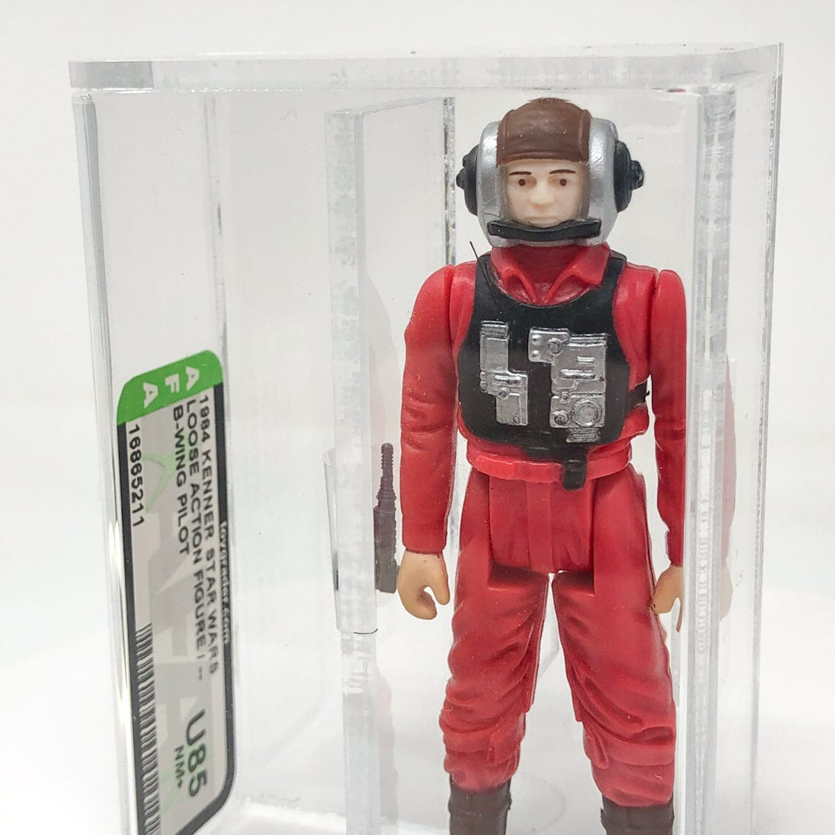 Vintage Kenner Star Wars LC B-Wing Pilot - Loose Graded AFA U85