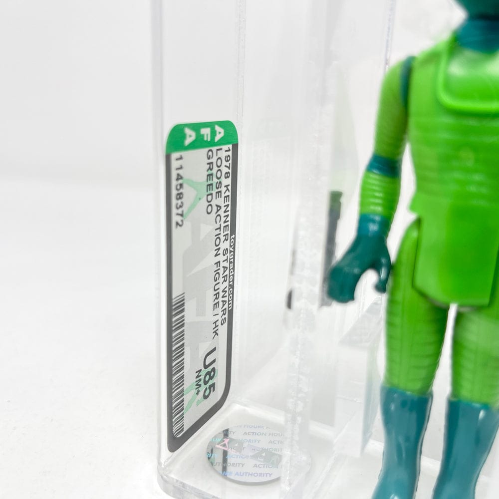 Vintage Kenner Star Wars LC Greedo - Loose Graded AFA U85
