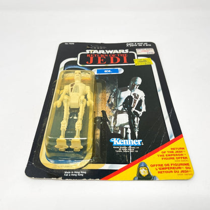 Vintage Kenner Star Wars MOC 8D8 ROTJ 65B Back Canadian - MOC