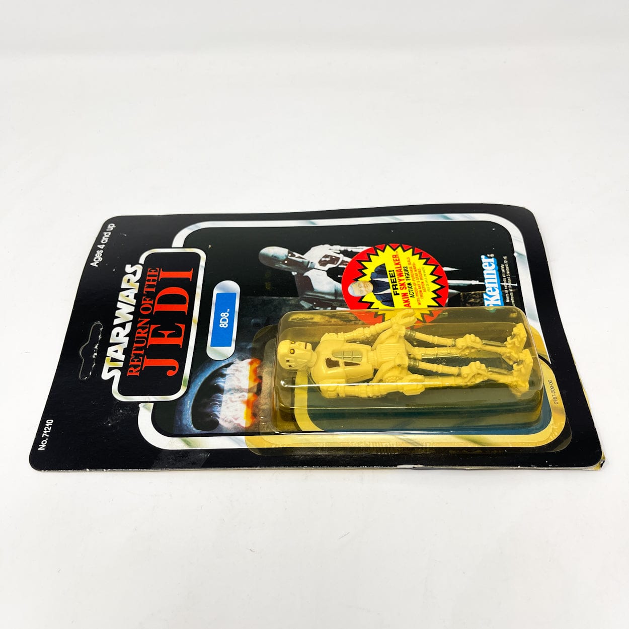 Vintage Kenner Star Wars MOC 8D8 ROTJ 79B-back  - Mint on Card