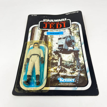 Vintage Kenner Star Wars MOC AT-ST Driver ROTJ 77A-back - Mint on Card