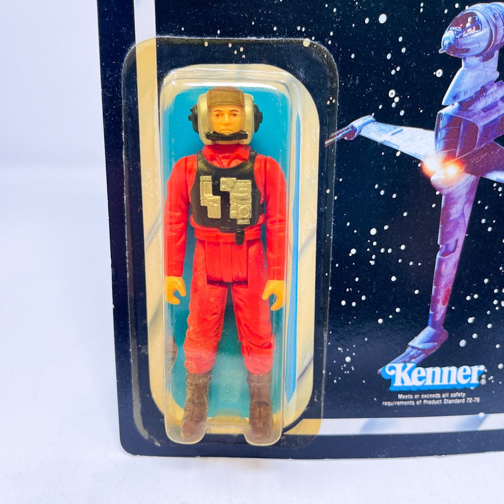 Vintage Kenner Star Wars MOC B-Wing Pilot ROTJ 77A Back - Mint on Card