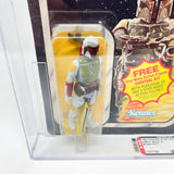 Vintage Kenner Star Wars MOC Boba Fett ESB 41A-back  - AFA 60 Mint on Card