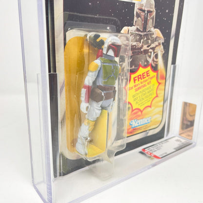 Vintage Kenner Star Wars MOC Boba Fett ESB 41A-back  - AFA 60 Mint on Card