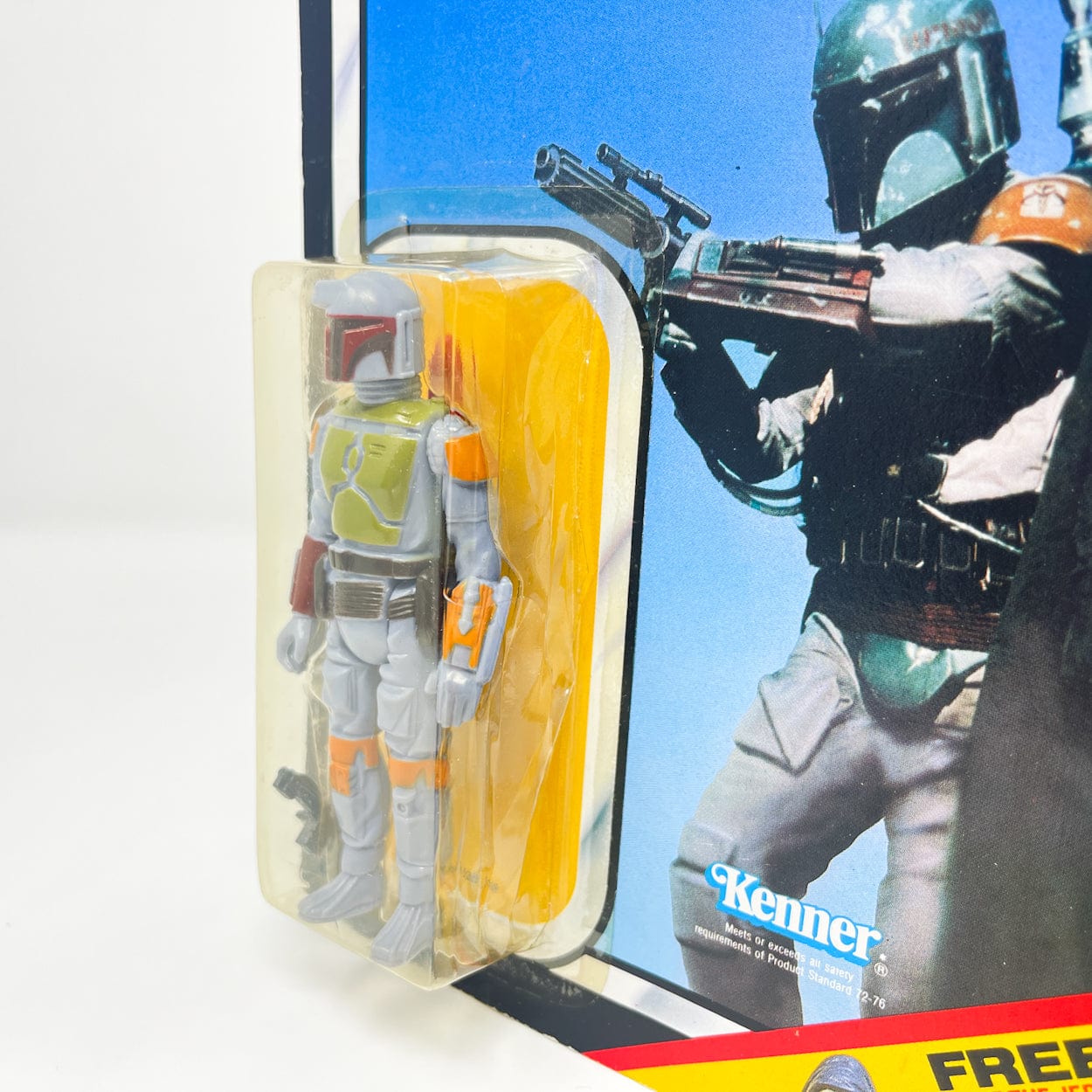 Vintage Kenner Star Wars MOC Boba Fett ROTJ 65C - Mint on Card