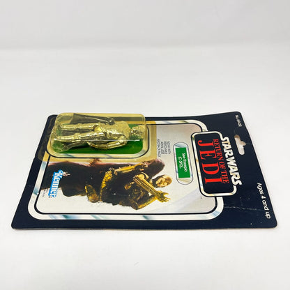 Vintage Kenner Star Wars MOC C-3PO Removable Limbs ROTJ 77A-back  - Mint on Card