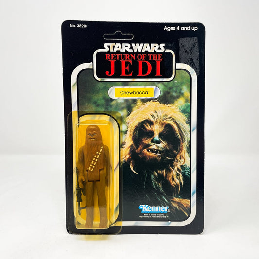 Vintage Kenner Star Wars MOC Chewbacca ROTJ 77A Back - Mint on Card