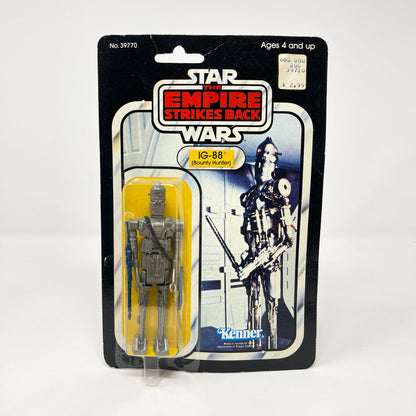 Vintage Kenner Star Wars MOC IG-88 ESB 31A-back  - Mint on Card