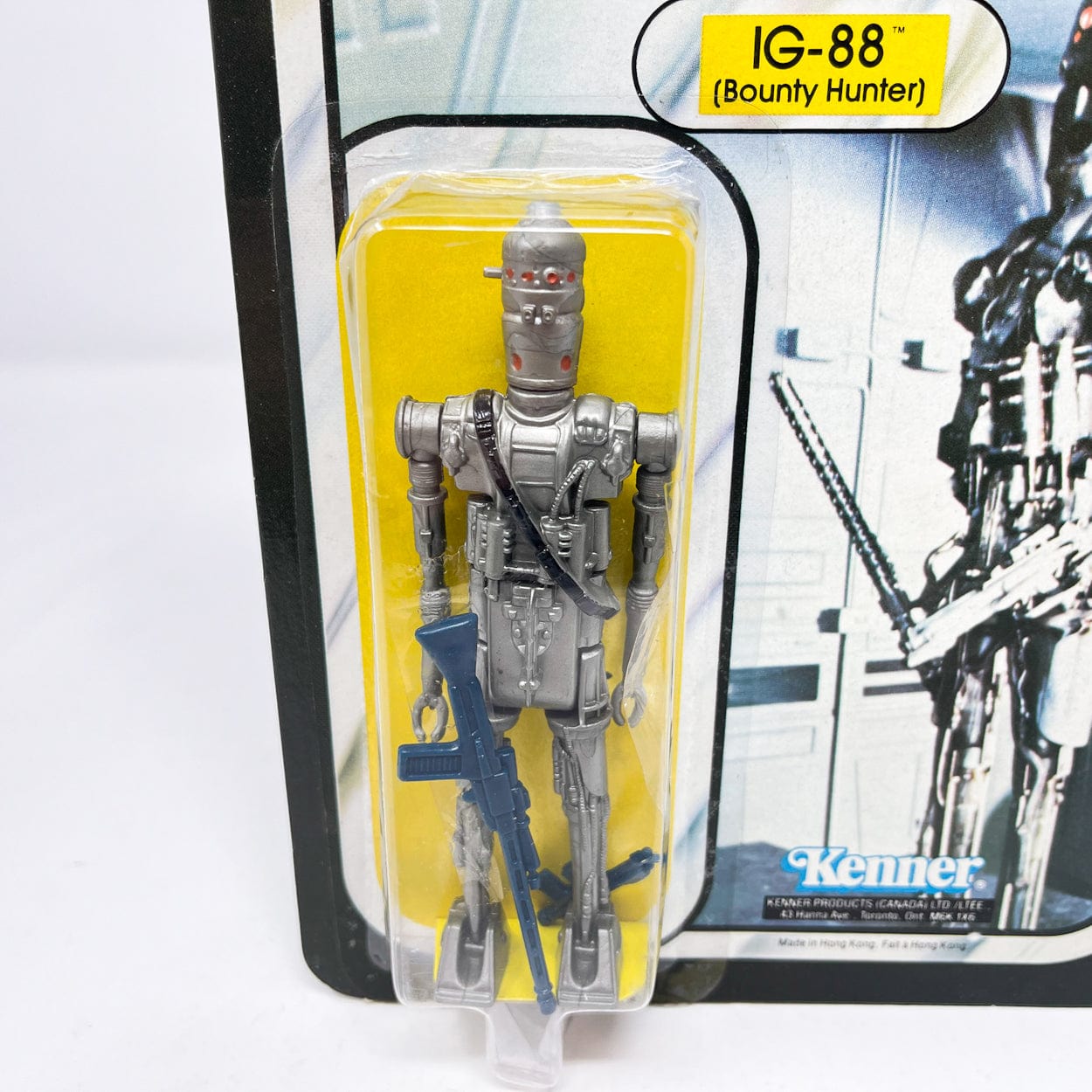 Vintage Kenner Star Wars MOC IG-88 ESB 31A Canadian - Mint on Card