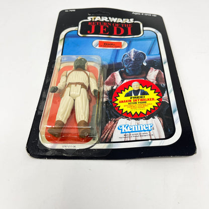 Vintage Kenner Star Wars MOC Klaatu Skiff Guard ROTJ 79B-back - Mint on Card