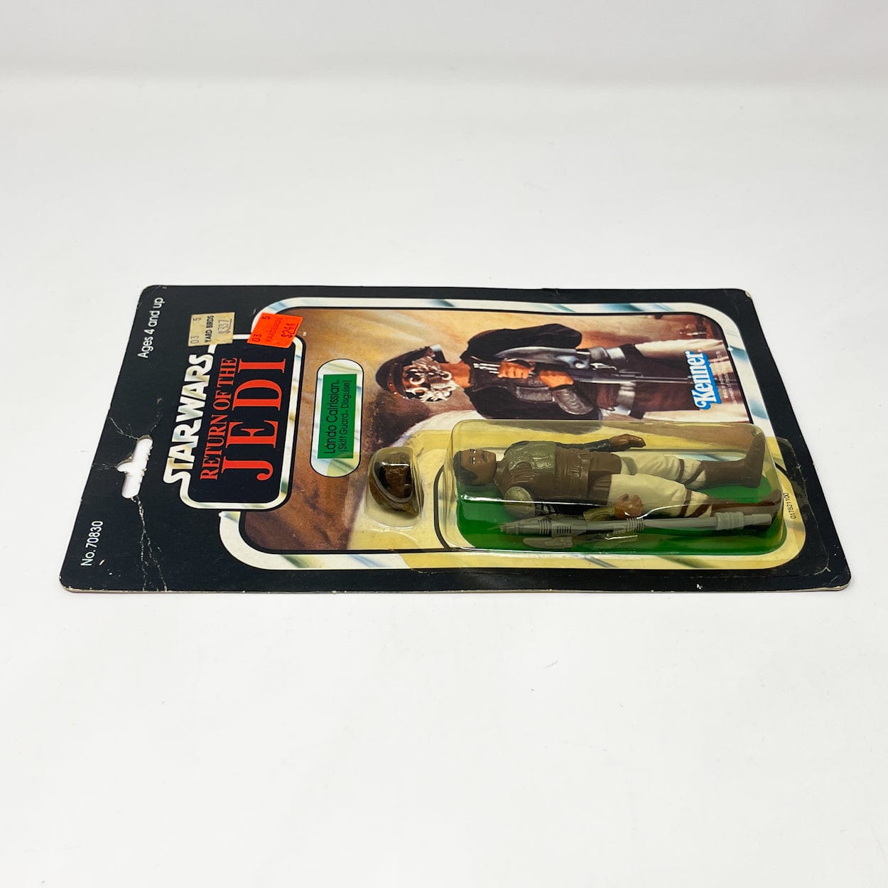 Vintage Kenner Star Wars MOC Lando Skiff Guard ROTJ 65B  - Mint on Card