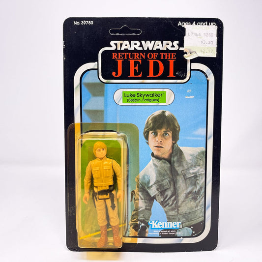 Vintage Kenner Star Wars MOC Luke Skywalker Bespin Fatigues ROTJ 77A - Mint on Card