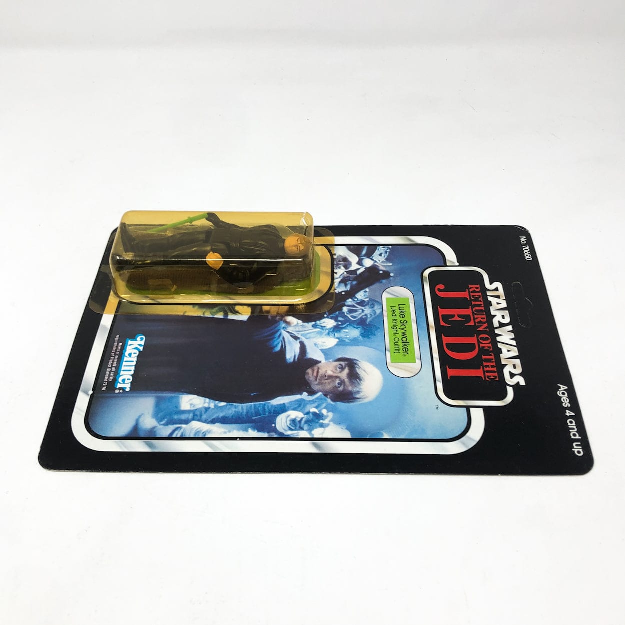 Vintage Kenner Star Wars MOC Luke Skywalker Jedi Knight ROTJ 77A - Mint on Card