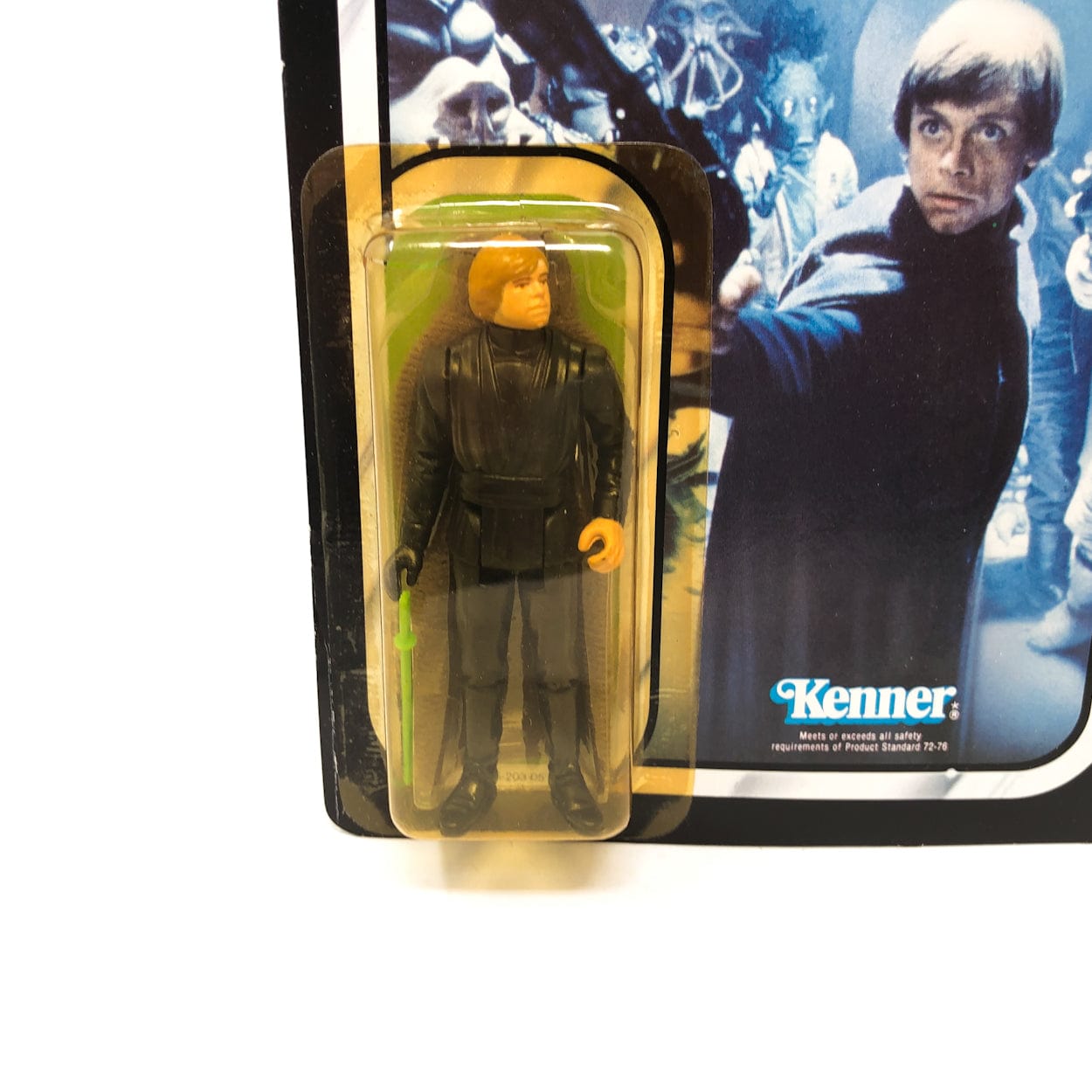 Vintage Kenner Star Wars MOC Luke Skywalker Jedi Knight ROTJ 77A - Mint on Card