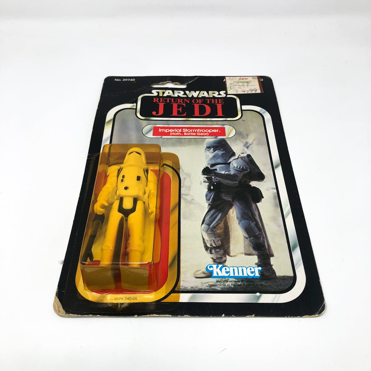 Vintage Kenner Star Wars MOC Snowtrooper ROTJ 77A - Mint on Card