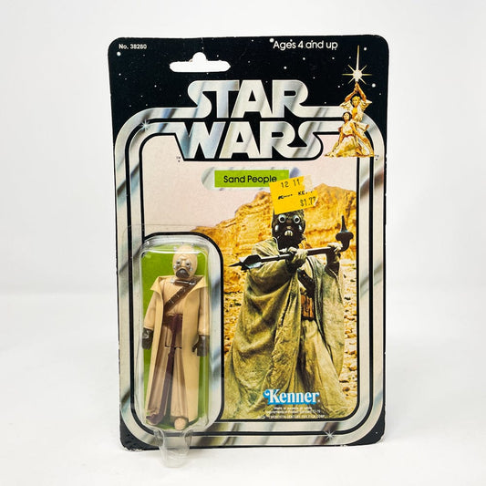 Vintage Kenner Star Wars MOC Tusken Raider 20A-back - Mint on Card
