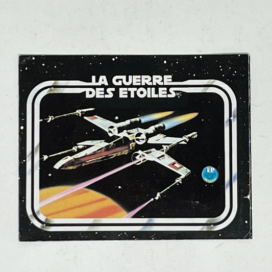 Vintage Kenner Star Wars Paper Kenner Canada FRENCH X-Wing Mini-Catalog (1978)