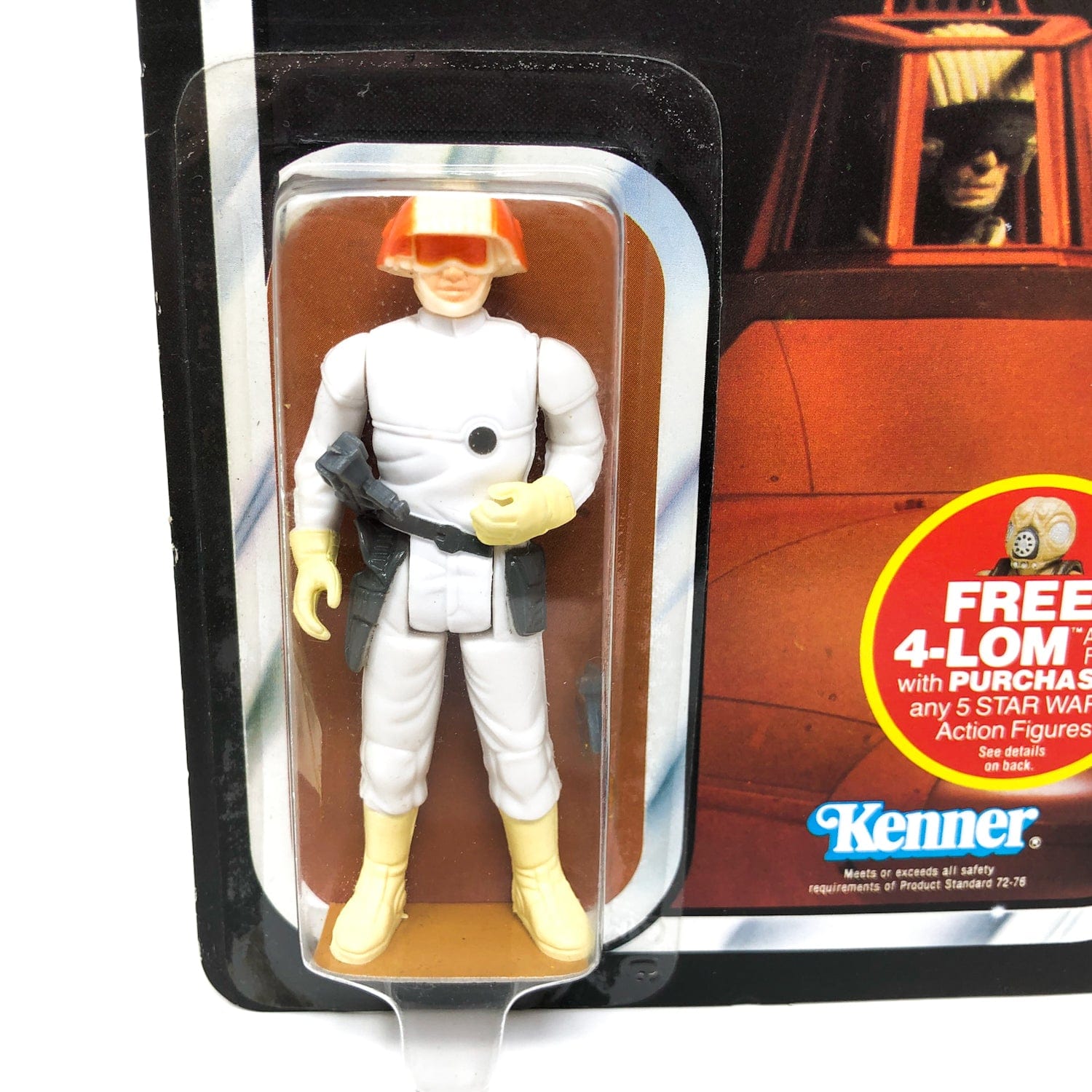 Vintage Kenner Star Wars Toy Cloud Car Pilot ESB 47A  - Mint on Card