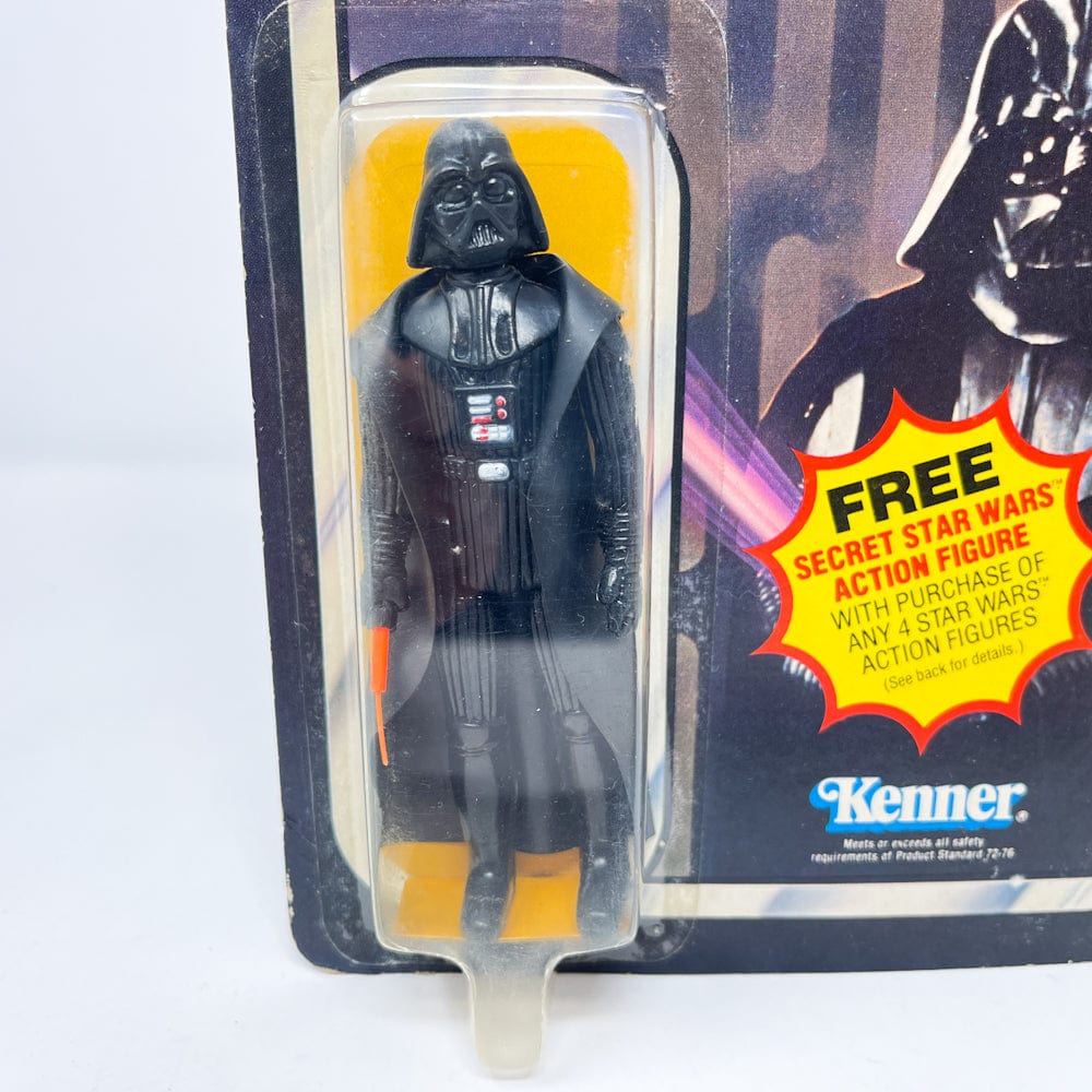 Vintage Kenner Star Wars Toy Darth Vader ESB 21G Back - Mint on Card