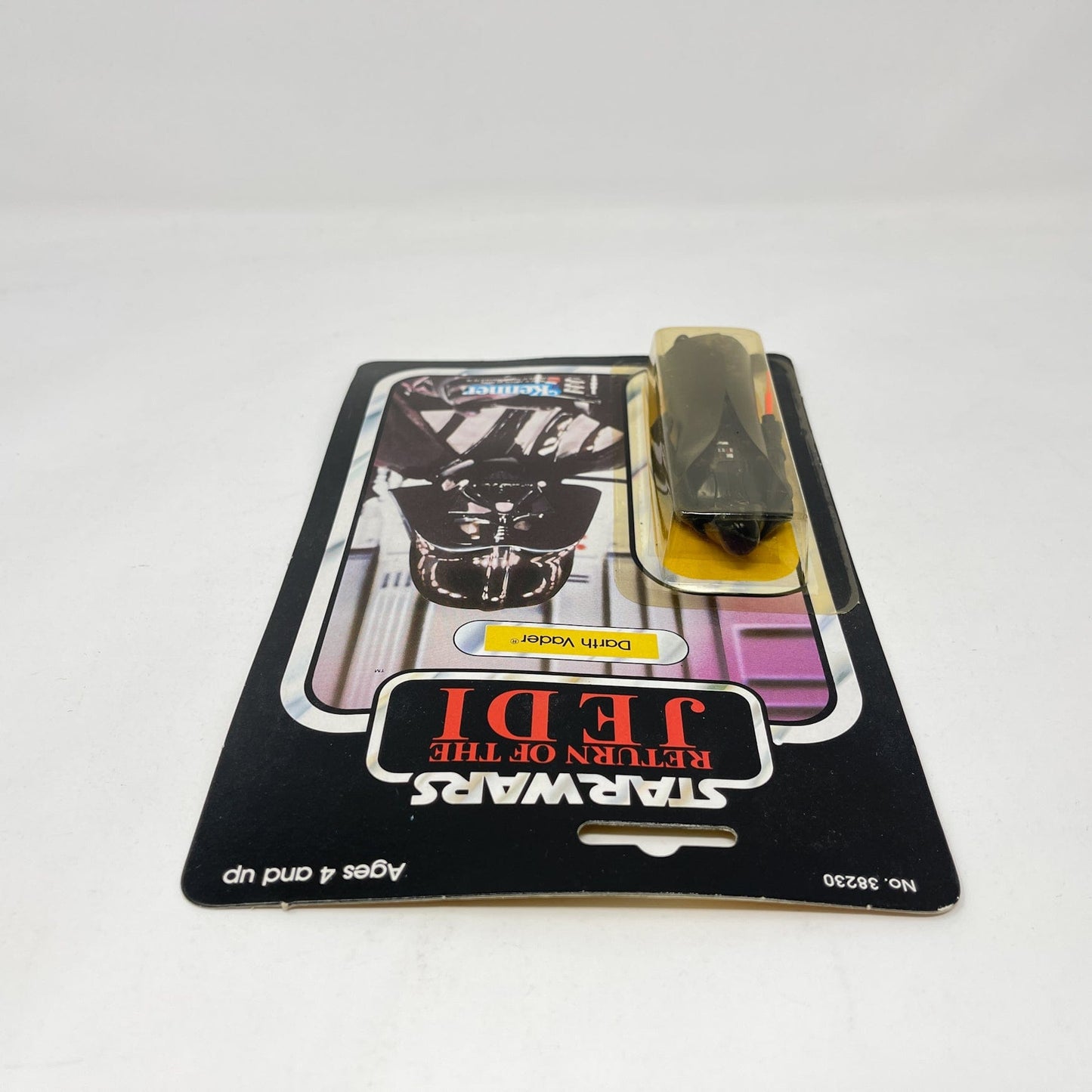 Vintage Kenner Star Wars Toy Darth Vader ROTJ 77A Back - Mint on Card Kenner