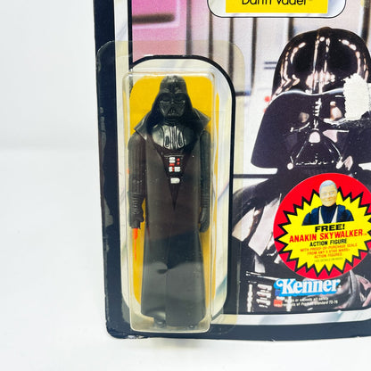 Vintage Kenner Star Wars Toy Darth Vader ROTJ 79B-Back Kenner - Mint on Card