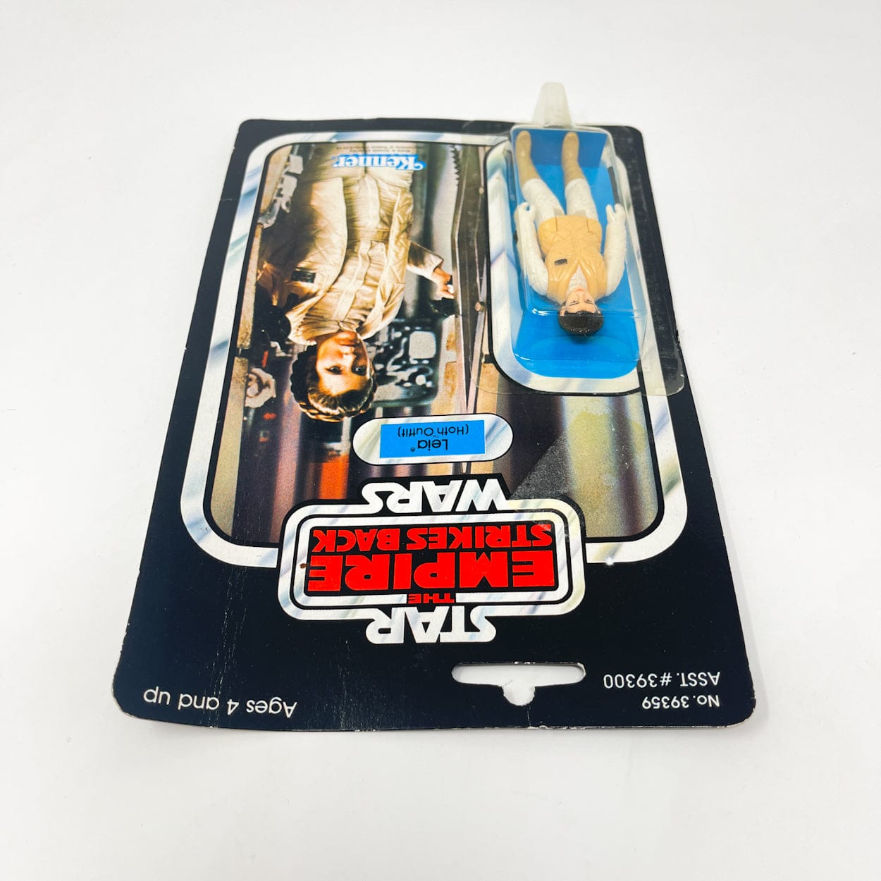 Vintage Kenner Star Wars Toy Leia Hoth ESB 41D-back - Mint on Card