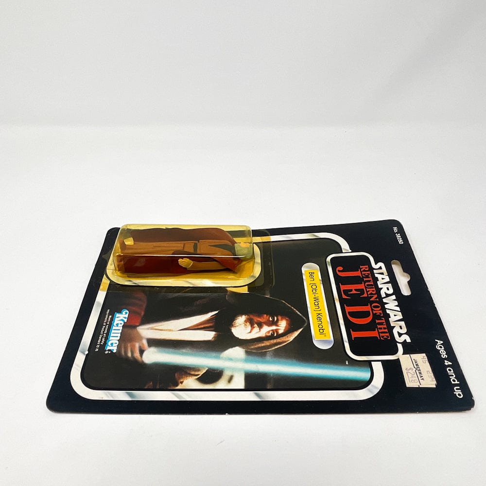 Vintage Kenner Star Wars Toy Obi Wan Kenobi ROTJ 77A - Mint on Card