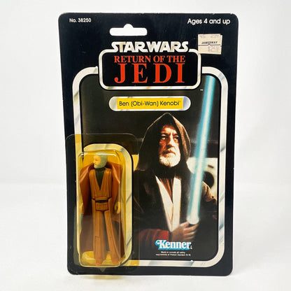 Vintage Kenner Star Wars Toy Obi Wan Kenobi ROTJ 77A - Mint on Card