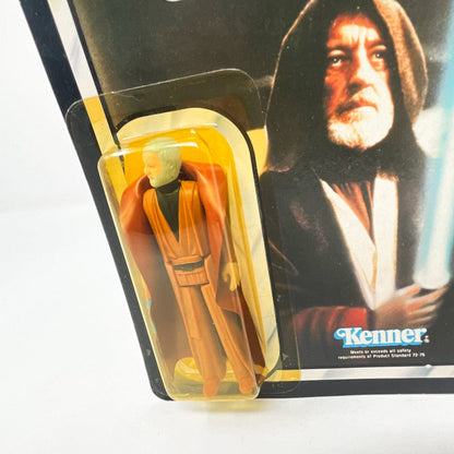 Vintage Kenner Star Wars Toy Obi Wan Kenobi ROTJ 77A - Mint on Card