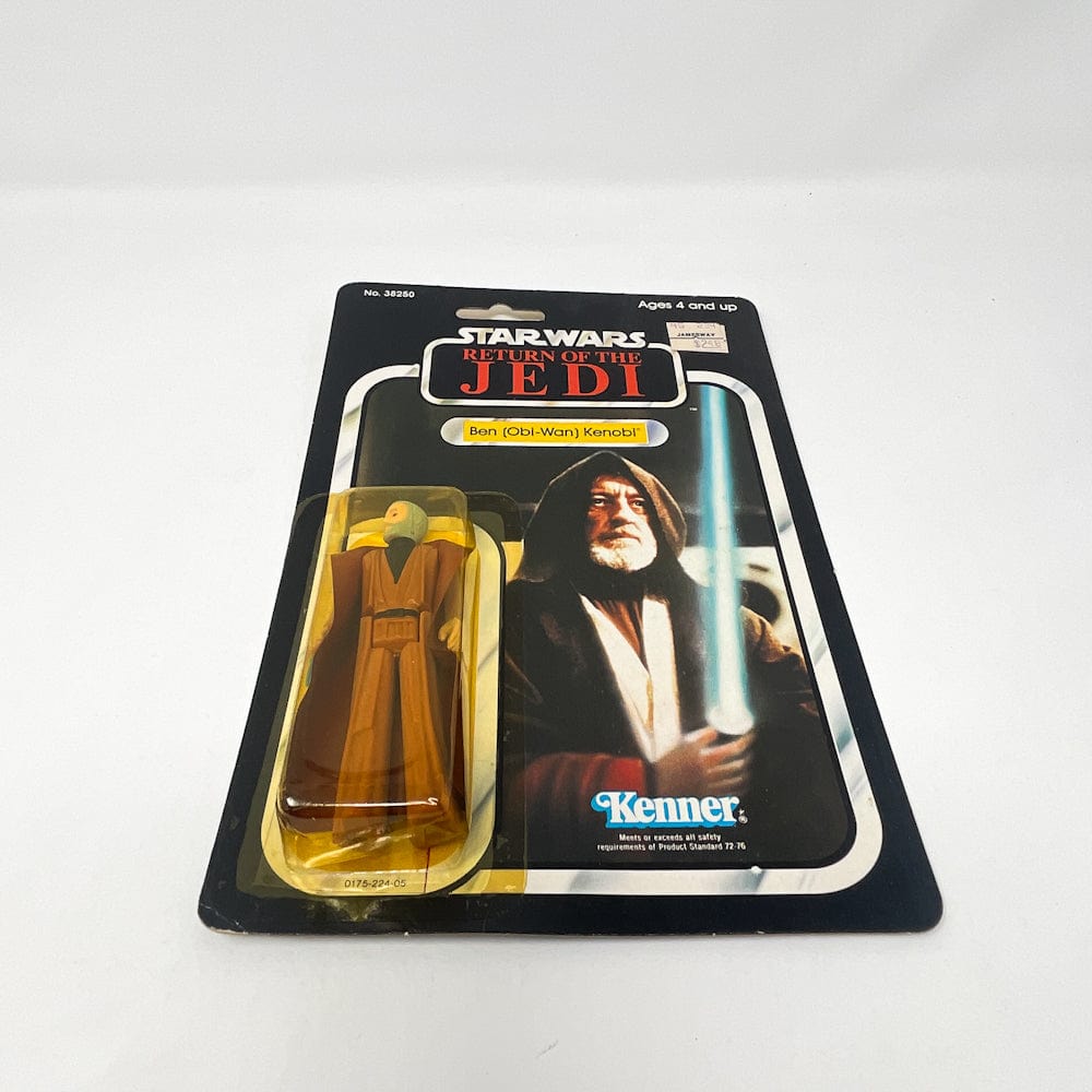 Vintage Kenner Star Wars Toy Obi Wan Kenobi ROTJ 77A - Mint on Card