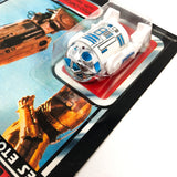 Vintage Kenner Star Wars Toy R2-D2 with Sensorscope on ROTJ Trilogo 70B - Mint on Card