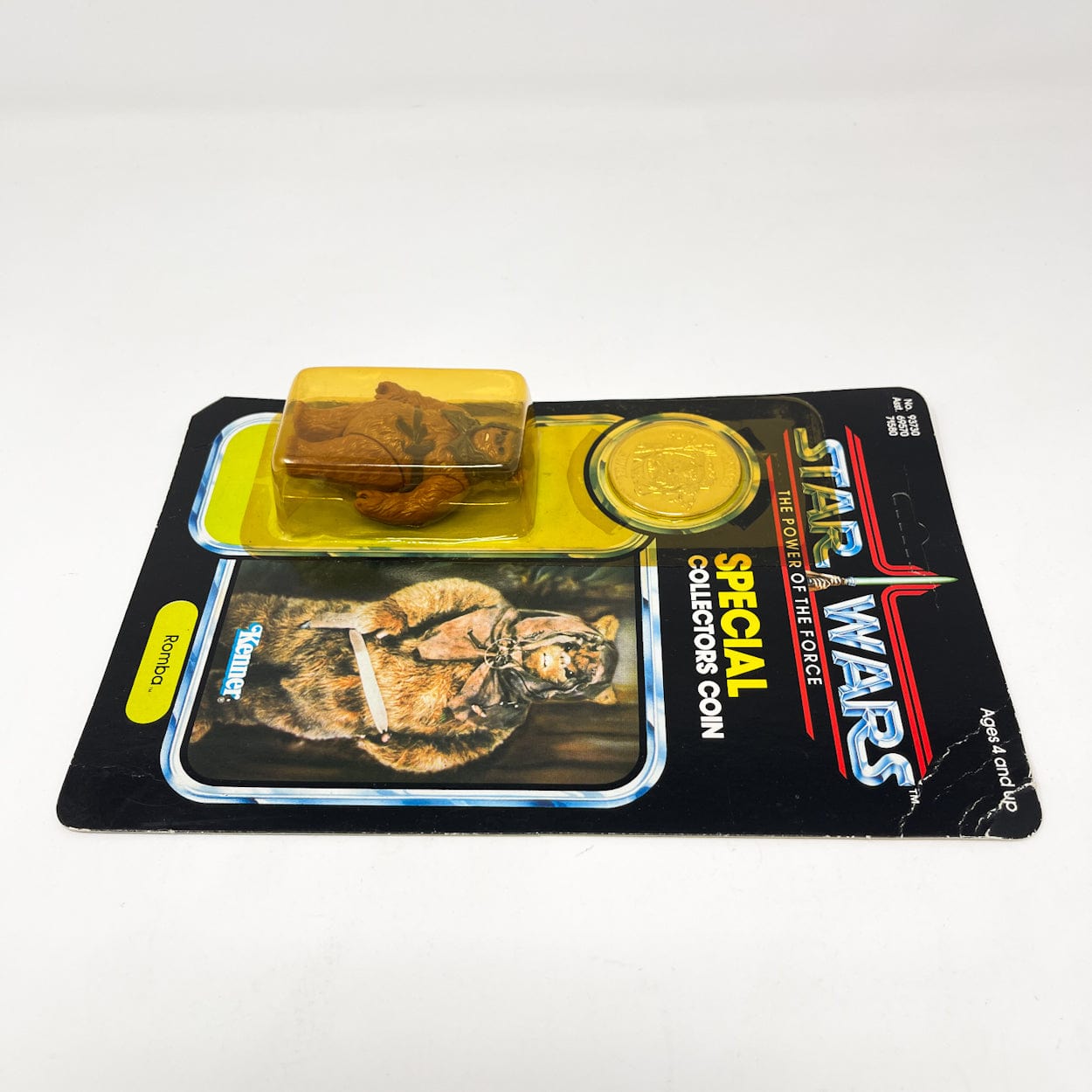 Vintage Kenner Star Wars Toy Romba POTF 92-back  - Mint on Card