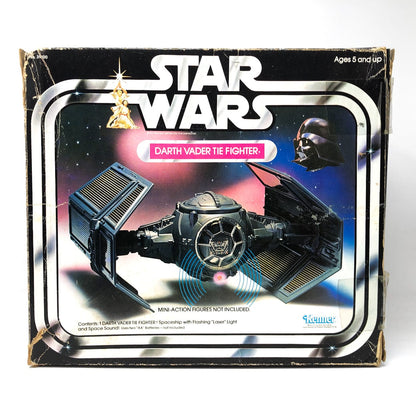 Vintage Kenner Star Wars Vehicle Darth Vader TIE Fighter - Complete in Box